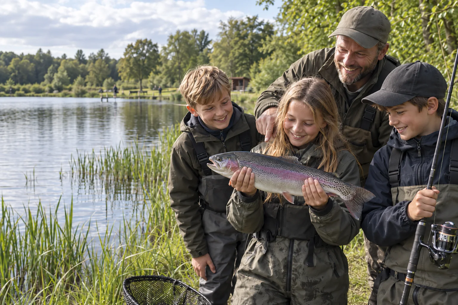 Fiskeskole.dk Header billede - Børn, Fiskeri og læring